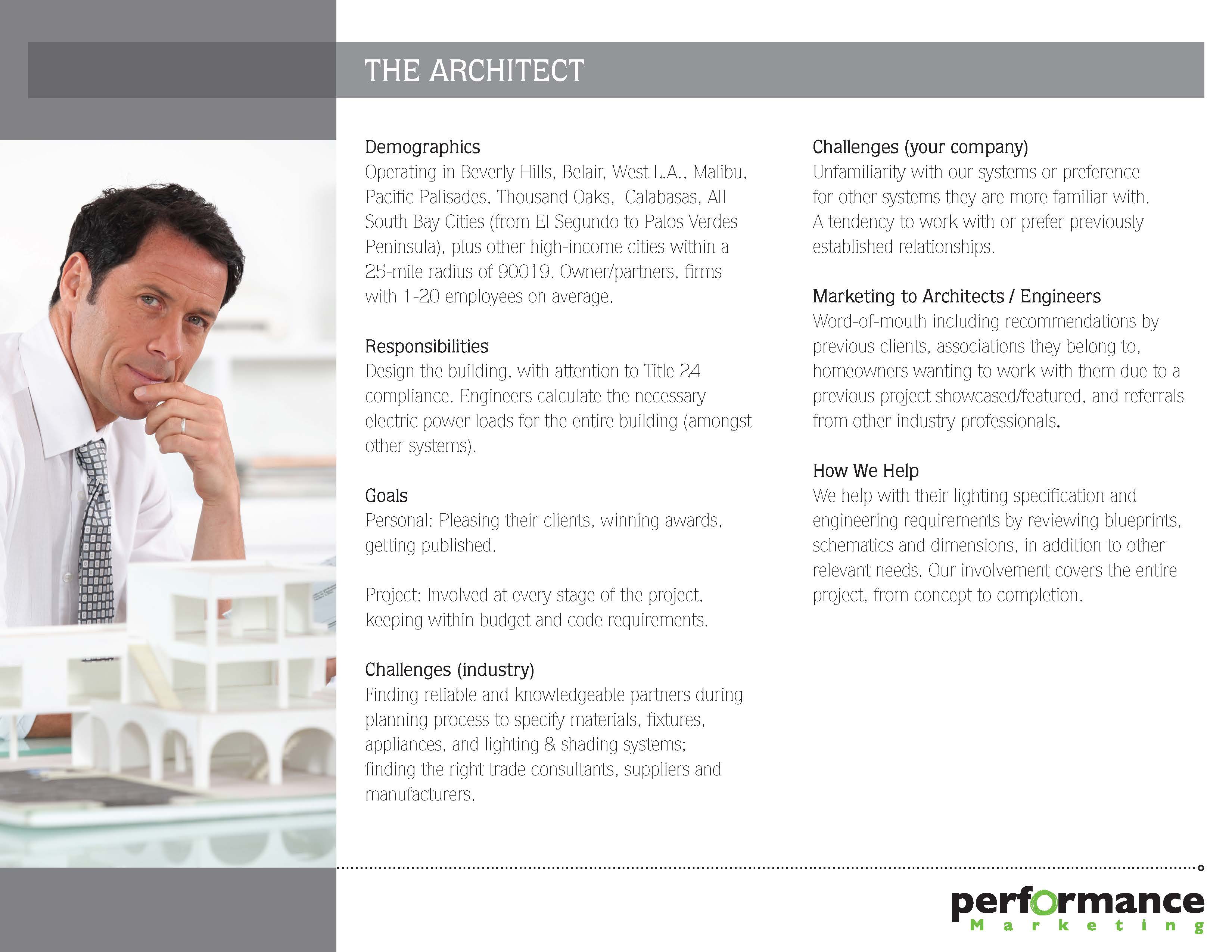 Generic Architect Persona